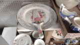 CHINA(MADE IN OCCUPIED JAPAN), CAKE PLATE AND SERVER, PITCHER AND