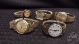 (5) TIMEX WRIST WATCHES, NON-PRECIOUS METALS