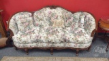 VICTORIAN SOFA WITH PILLOWS,TAILORED BY CRAFTSMAN 78