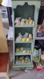 MOST ARE GOEBEL FIGURINES; CONTENTS OF (4) SHELVES