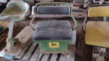 TRACTOR SEAT ON CASTERS