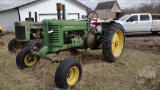 1945 JOHN DEERE A TRACTOR SN: 552066