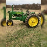 1940 JOHN DEERE G TRACTOR SN: G 9401