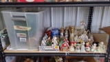 CHRISTMAS DECORATIONS, CONTENTS OF SHELF