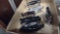4 ELECTIC IRONS NO CORDS; (2) WAAGE, (2) WAAGE TRAVELERS
