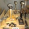 (3) ELECTRIC EGG IRONS, TOMMY IRON, BABETH, AND OTHER, METAL