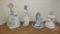 VINTAGE (2) LLADRO AND (1) GERMANY AND (1) CASADES SPAIN