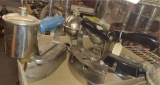 VINTAGE GAS IRONS, MONITOR, DIAMOND, MONTGOMERY WARD