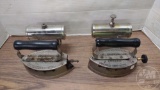 (2) VINTAGE AMERICAN GAS CO. IRONS