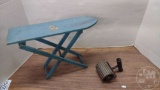 VINTAGE SHEPARD FLUTER ROLLER, CHILDS IRONING BOARD, 14