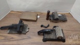 (4) HAND FLUTERS, ONE IS WOOD