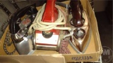 3 ELECTRIC IRONS, (1) WESTINGHOUSE, (1) HOUSEMAID, (1) UNKNOWN