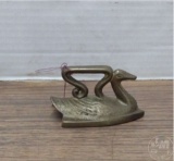 VINTAGE SMALL SWAN PRESSING IRONS, (1) 
