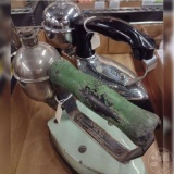 VINTAGE GAS IRONS, AMERICAN, COLEMAN