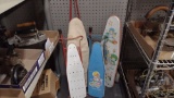 CHILDRENS IRONING BOARDS, LARGEST IS 28