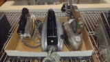 VINTAGE ELECTRIC IRONS, (1) ROENGLER AND (1) WESTINGHOUSE AND (1)