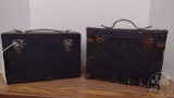 VINTAGE GAS IRONS IN CASES, DIAMOND