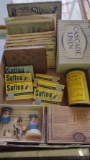 VINTAGE POLLY PET HOUSEHOLD SET, SATINA, IRON CLEANERS, WAX PADS