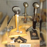 (3) ELECTRIC EGG IRONS, TOMMY IRON, BABETH, AND OTHER, METAL