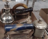 VINTAGE GAS IRONS, MONITOR, IMPERIAL, OTHER