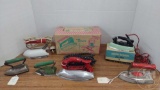 VINTAGE TOY IRONS, PRESTO, MORPHY RICHARDS, RAUCHO, OTHERS