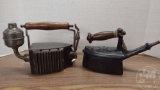 VINTAGE GAS IRONS, HOT CROSS, FOX 4 WAY COMBO