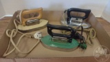 VINTAGE ELECTRIC UNIVERISELLA PRESSING IRONS