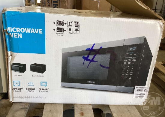 STORE RETURN, SAMSUNG MICROWAVE OVEN