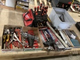 SOCKETS, WRENCHES, PLIERS, HAMMERS, SCREWDRIVERS