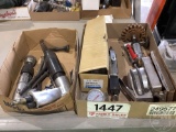 PNEUMATIC RECIPROCATING SAW, NEEDLE SCALER, GRINDERS, SANDER, REGULATOR; CONTENTS OF