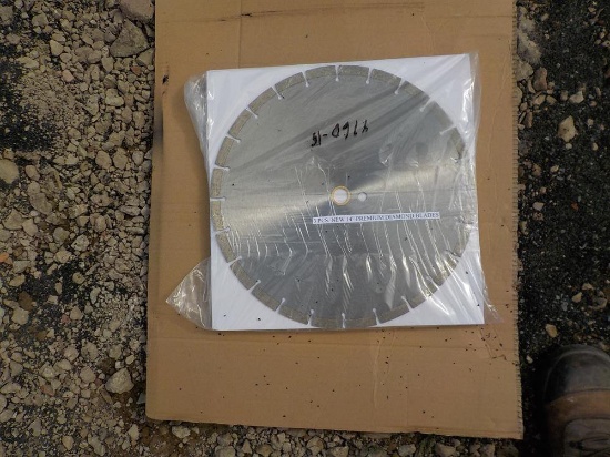 3 Pc. 14" Premium Diamond Blades    Serial: 4760-15