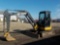 2007 John Deere 50D Mini Excavator, Cab, Rubber Tracks, Backfill Blade, Swi