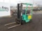 Mitsubishi Electric Forklift, Model 2FGC18 w/ Charger Serial: A2BC1-20022 H