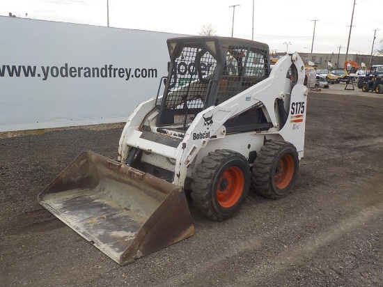 2004 Bobcat S175 Skidsteer. OROPS, Serial: 525215817, Year: 2004, Hours: 12