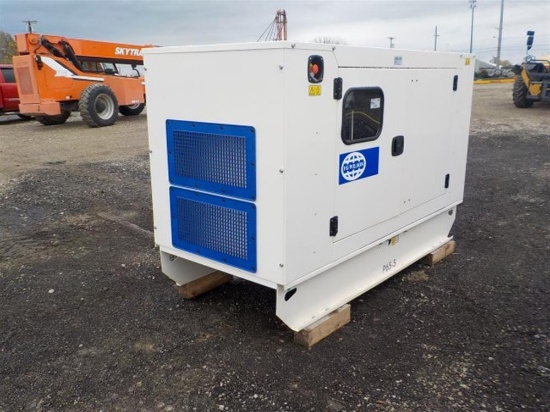 2017 FG Wilson P65-5 65Kva 60Hz Diesel Generator c/w Perkins Engine, Serial