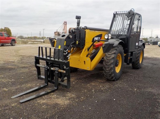 2014 CAT TH417C GC Turbo Powershift Telehandler, QH c/w Joystick Controls,