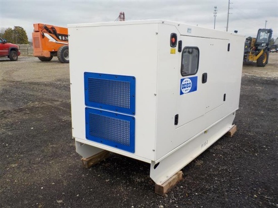 2017 FG Wilson P110-3 110Kva 60Hz Diesel Generator c/w Perkins Engine, Seri