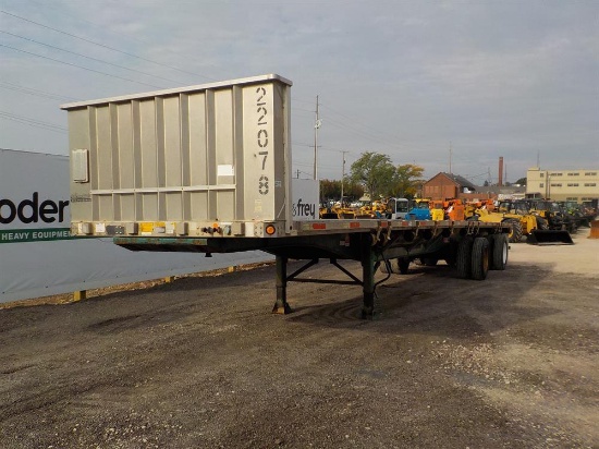 2004 Utility  Tandem Axle Flatbed Trailer (48' X 102") GVWR 80,000 lbs, Ser