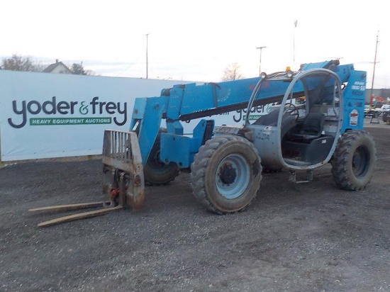 2006 Genie GTH-644 4x4x4 Telehandler, 4 Cylinder Diesel Engine, Forks, Cano