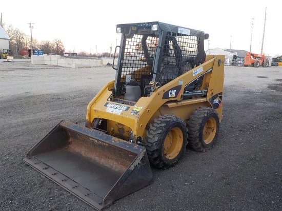 2014 CAT 226B3 Skidsteer Loader, Open Cab, QC, Hydraulics, Serial: CAT0226B