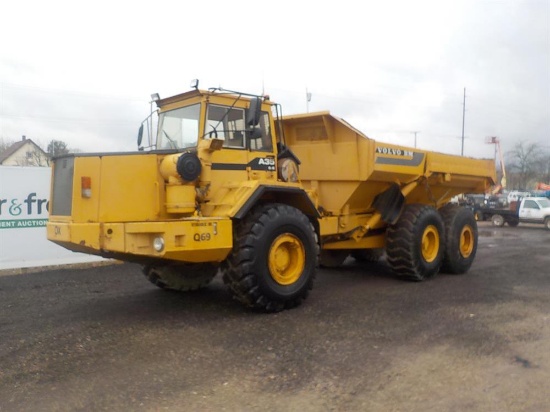 Volvo A35 6x6 Articulaed Dumptruck, Serial: A35V1003