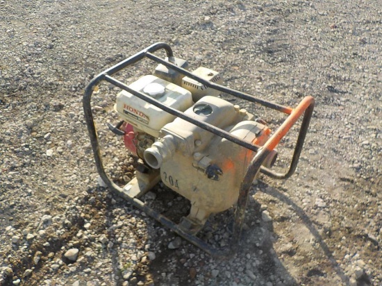 Honda 1 1/2'' Trash Pump Serial: 31336