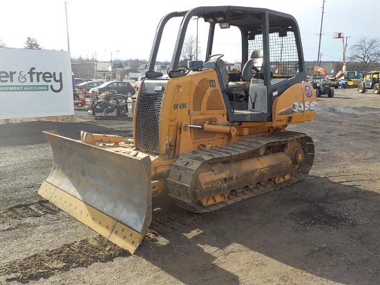 2006 Case 650K Crawler Tractor, OROPS c/w 6 Way Pat Blade Serial: CAL002839