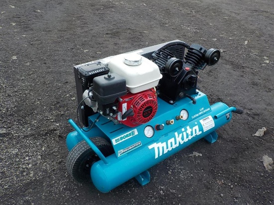 5.5 HP Honda Twin Tank Air Compressor - MAC5501 Serial: 5478-58A