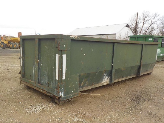 20' Garbage Container Serial: 2927-21