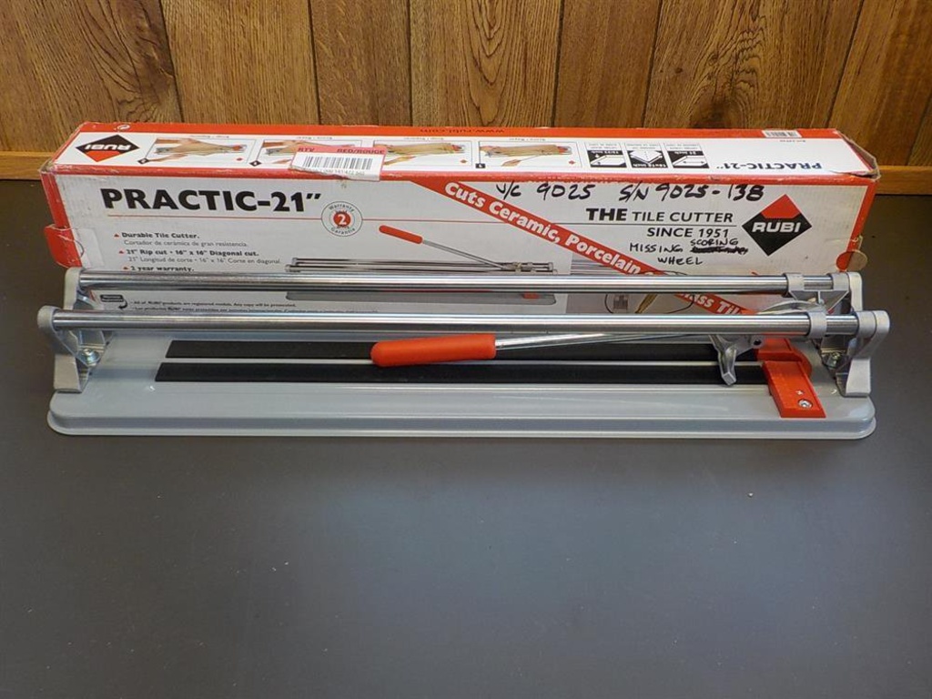 Rubi Star 21 Tile Cutter Auctions Proxibid