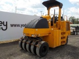 2007 Dynapac CP142 Pneumatic Tired Roller c/w Canopy, 9 Wheeled, Serial: 21