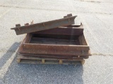 Pallet of Various Size Drain Grate Frames, Serial: 8546-149