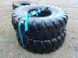 Marcher  20.5 X 25 Tires (2 of), Serial: 7657-20