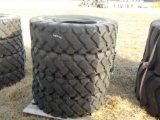 Marcher  15.5 X 25 Tires (4 of), Serial: 7657-33